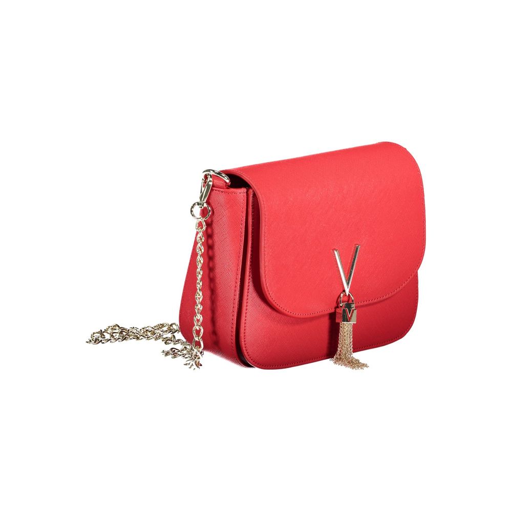 Mario Valentino Red Polyethylene Handbag