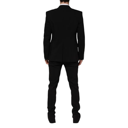 Dolce & Gabbana Black MARTINI Single Breasted 2 Piece Suit