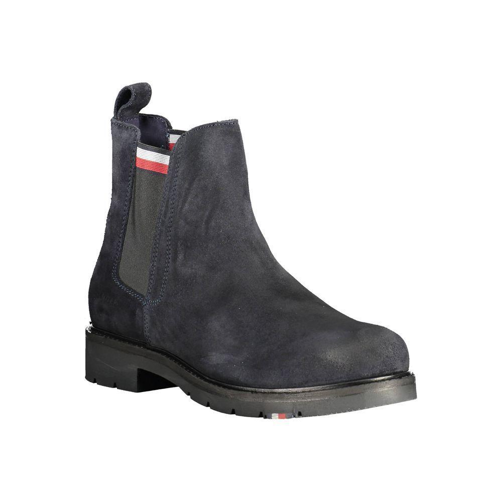 Tommy Hilfiger Blue Polyester Boot TO-13635-EU42/US9