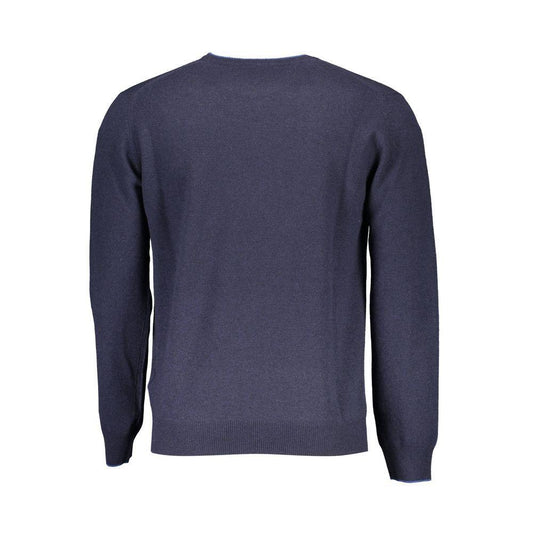 Harmont & Blaine Blue Wool Sweater