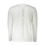 Calvin Klein White Cotton T-Shirt CA-18036-S