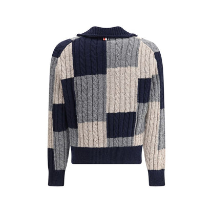 Thom Browne Multicolor Wool Cardigan