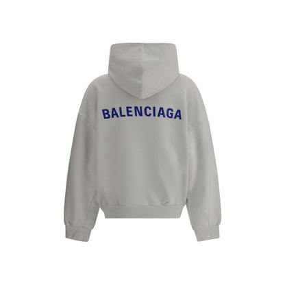 Balenciaga Gray Cotton Sweatshirt