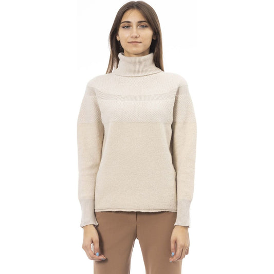 Alpha Studio Sweaters Sweaters Alpha Studio Light Gray