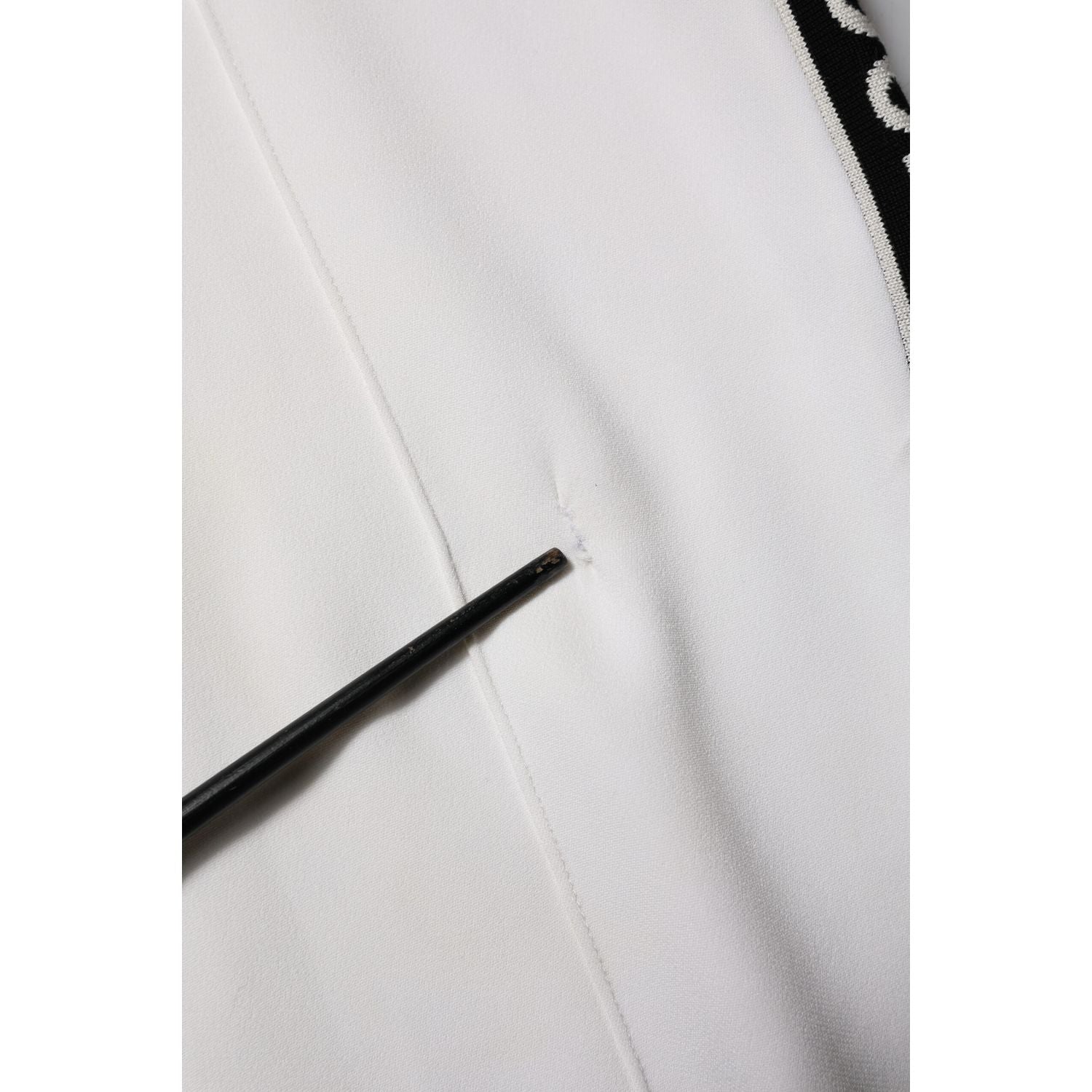 Dolce & Gabbana White Viscose Jogger Sweatpants Pants