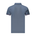 Norway 1963 Blue Cotton Men Polo Shirt NO-38968-S