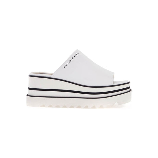 Stella McCartney sneak elyse clogs with plateau Mules Stella McCartney Light Gray