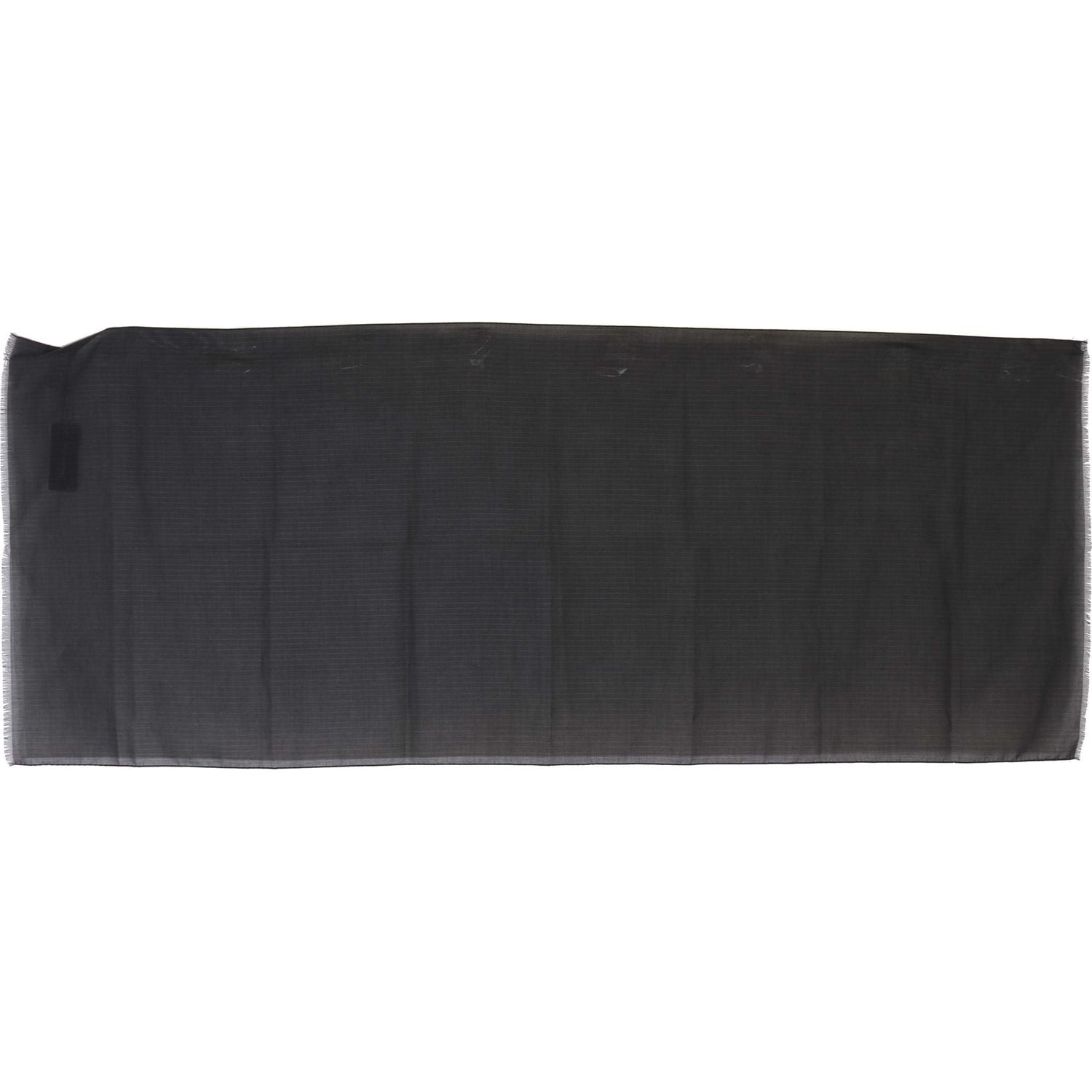 وشاح رجالي من الصوف المخطط باللون الرمادي الأنيق من دولتشي آند غابانا