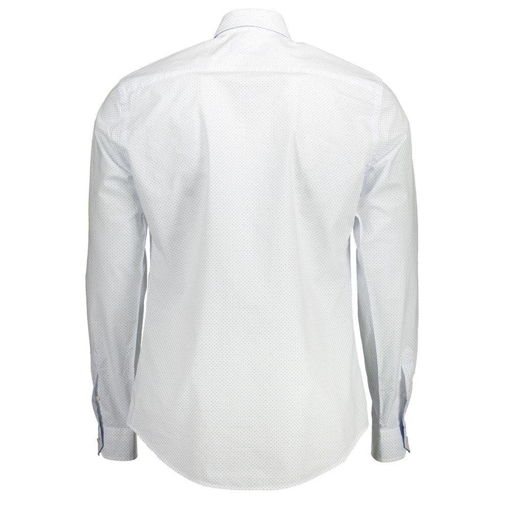 Harmont & Blaine White Cotton Shirt HA-11638-XXL