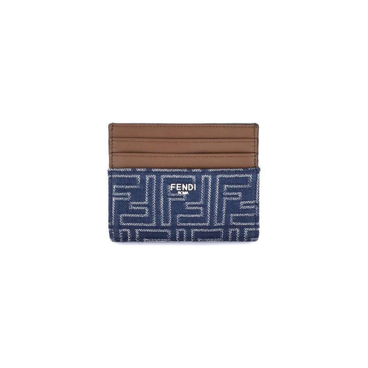 Fendi Denim Card Holder FE7M0164AUGOF1SCGBB