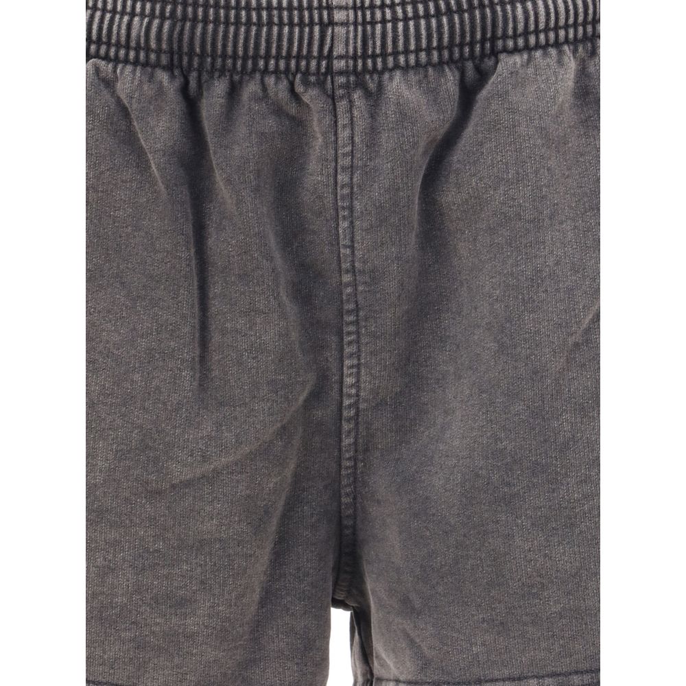 Alexander Wang Gray Cotton Bermuda Shorts