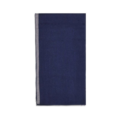 Brunello Cucinelli Blue Cashmere Scarf