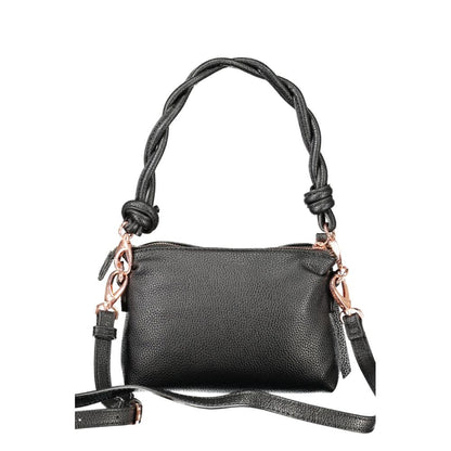 Mario Valentino Black Polyethylene Women Handbag
