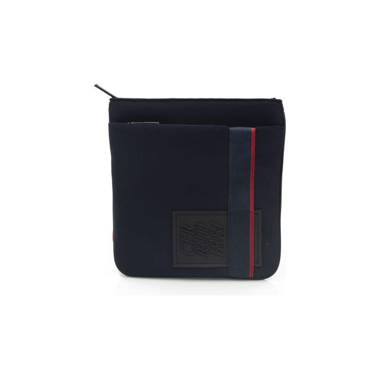 Cerruti 1881 Blue Polyester Women Crossbody Bag
