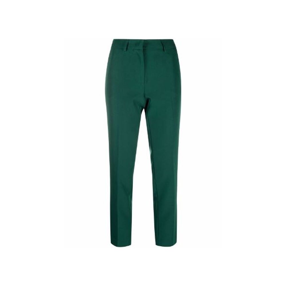 BLANCA VITA Green Elastane Cropped Pants