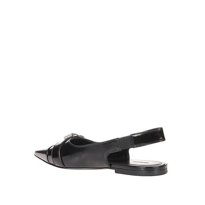 Givenchy Black Calfskin Ballet Flats