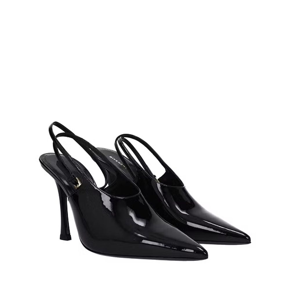Givenchy Black Calfskin High Heel Pumps