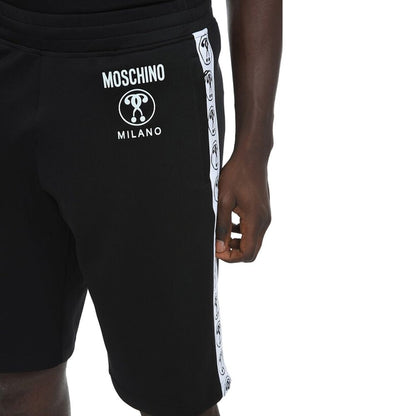 Moschino Couture Black Elastane Shorts
