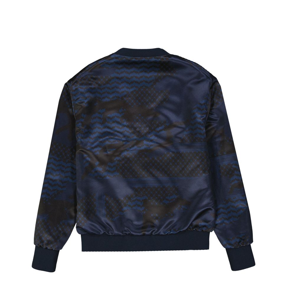 Neil Barrett Blue Polyester Bomber