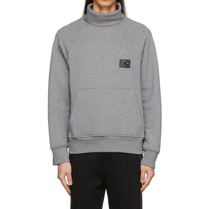 Neil Barrett Gray Cotton Sweatshirt