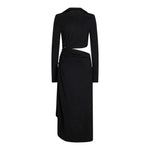 Off-White Cut-Out Midi Dress