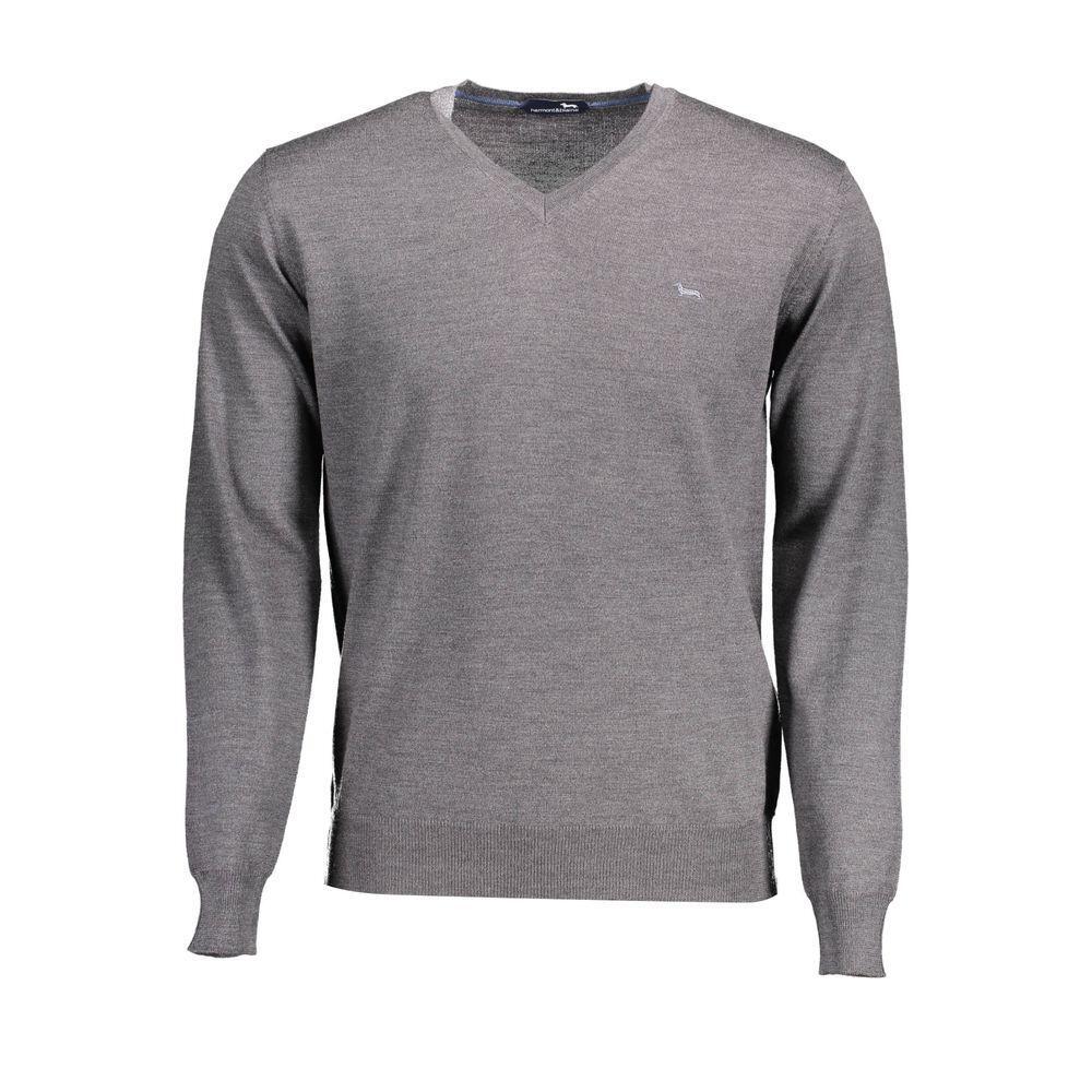 Harmont & Blaine Gray Wool Sweater