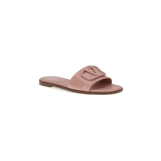 Valentino Garavani Patent leathe VLogo slide Sandals