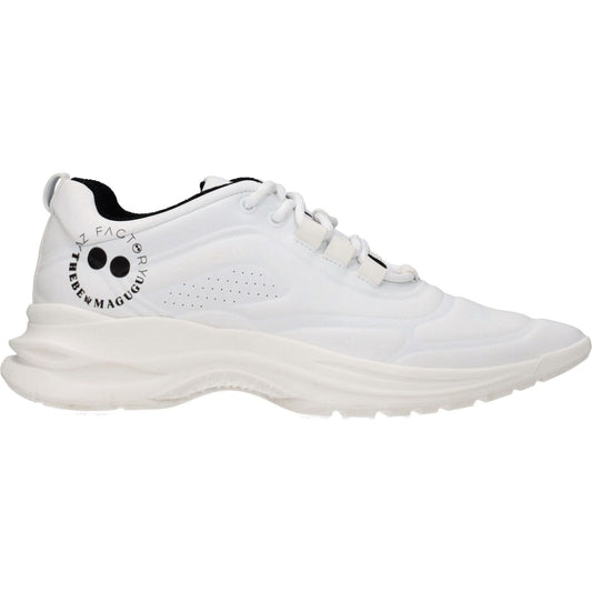 AZ Factory White Leather Sneakers AZ-8547224715529-EU36/US6