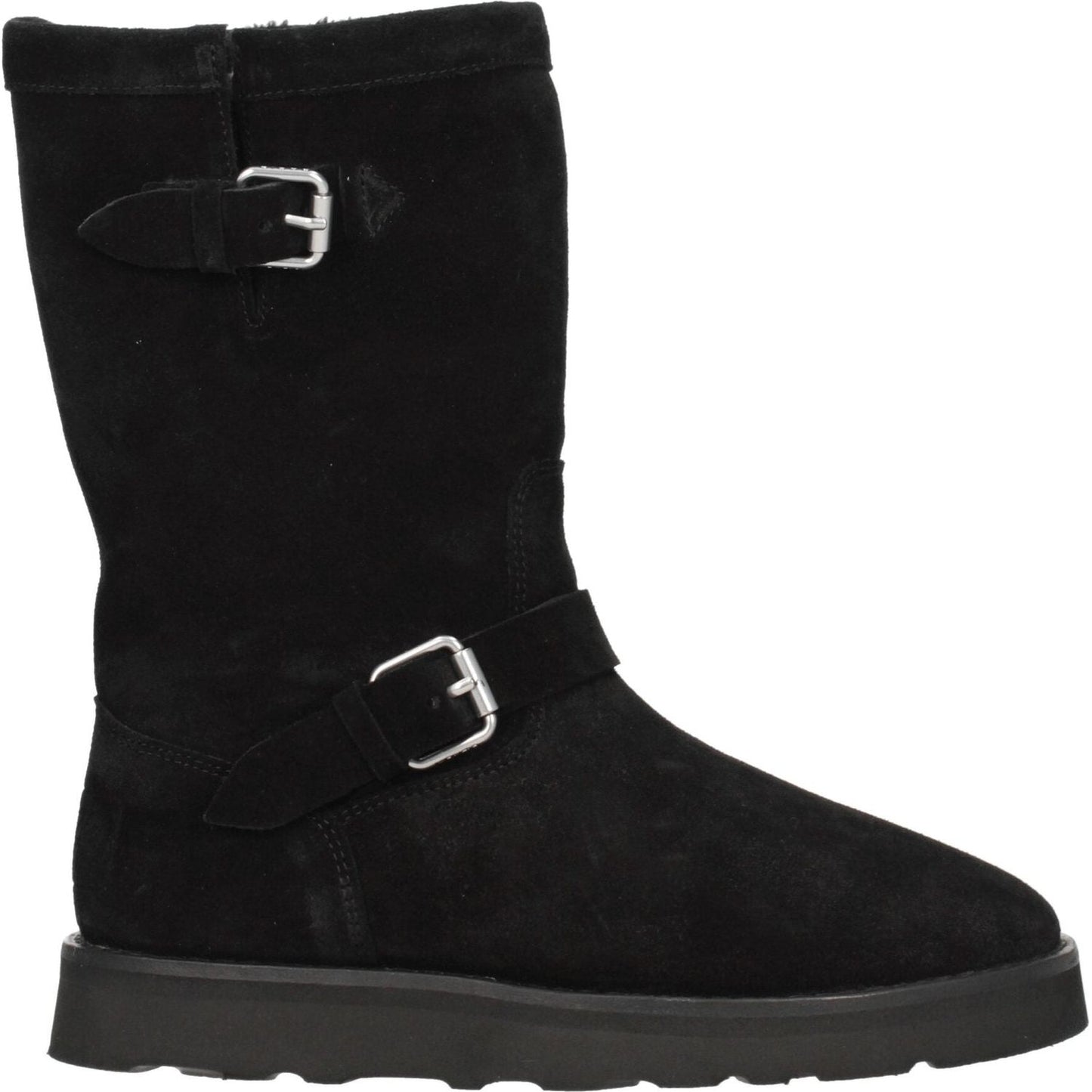 Kenzo Black Leather Ankle Boots KE-8547255189769-EU37/US7