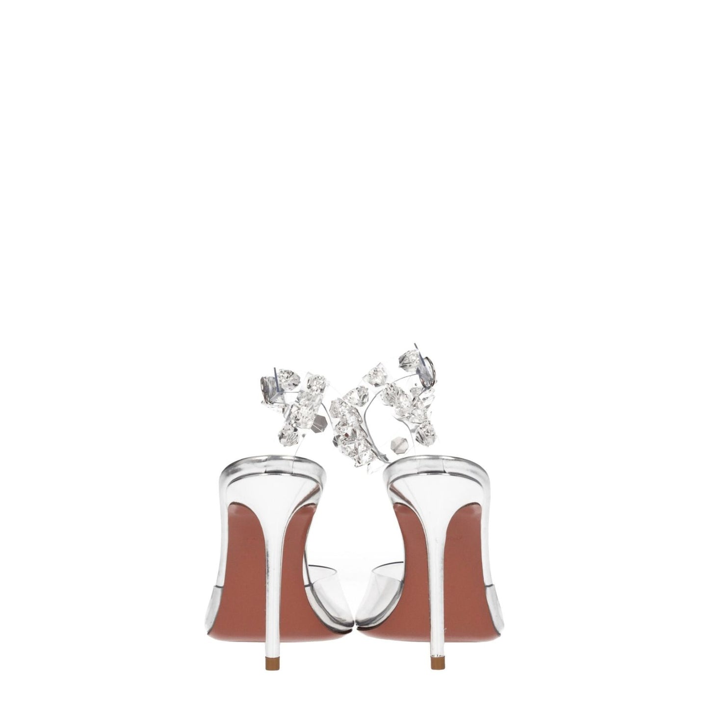 Amina Muaddi Transparent Pvc High Heel Pumps