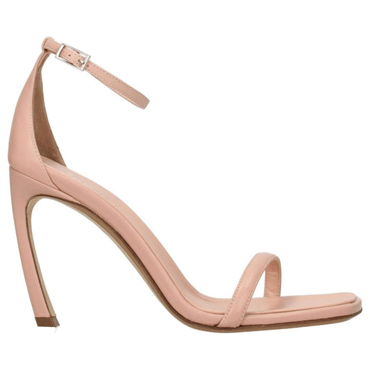 Lanvin Pink Leather Stiletto Heels Sandals LA-8547288056073-EU36/US6