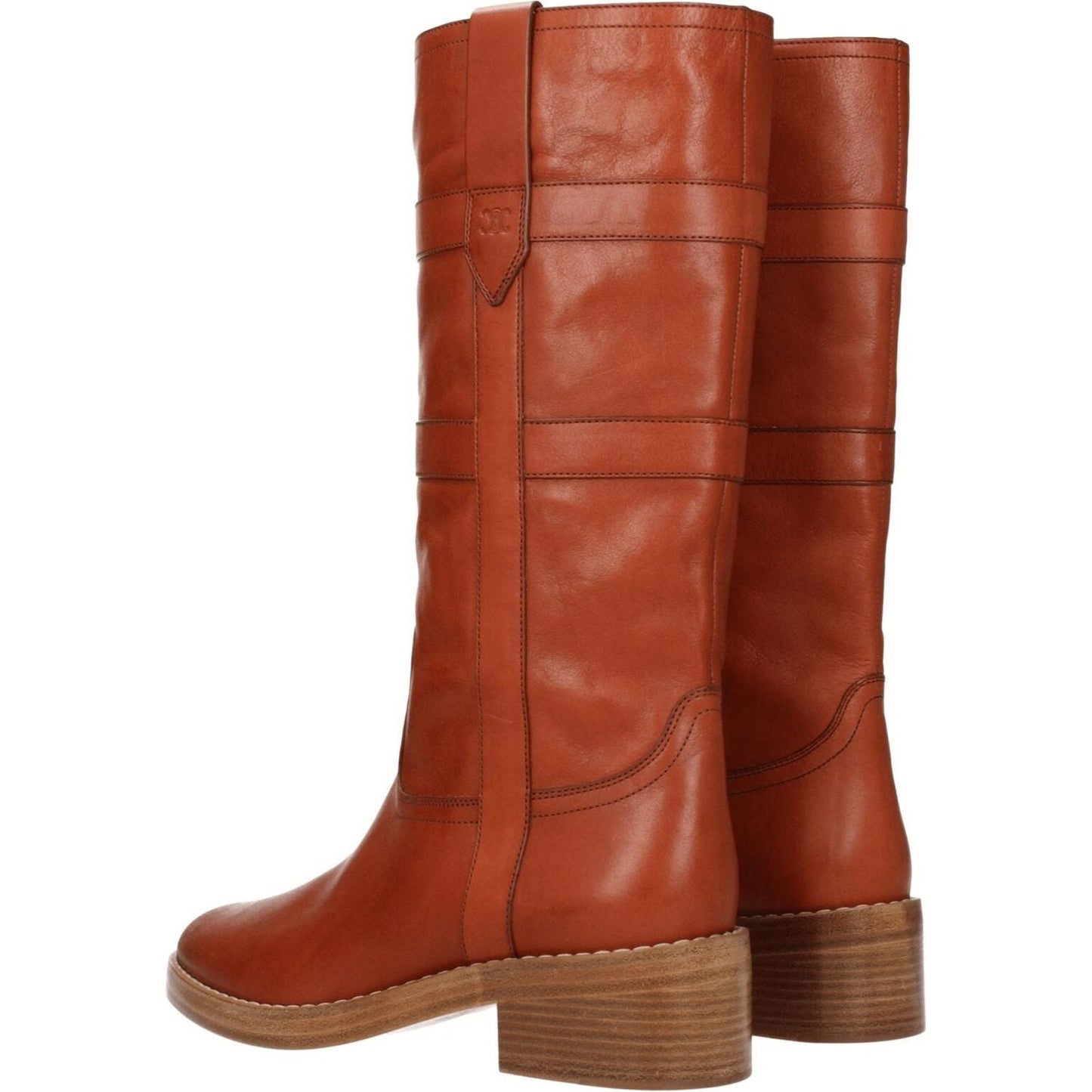 Celine Brown Leather Boots CE-8547320168713-EU41/US11