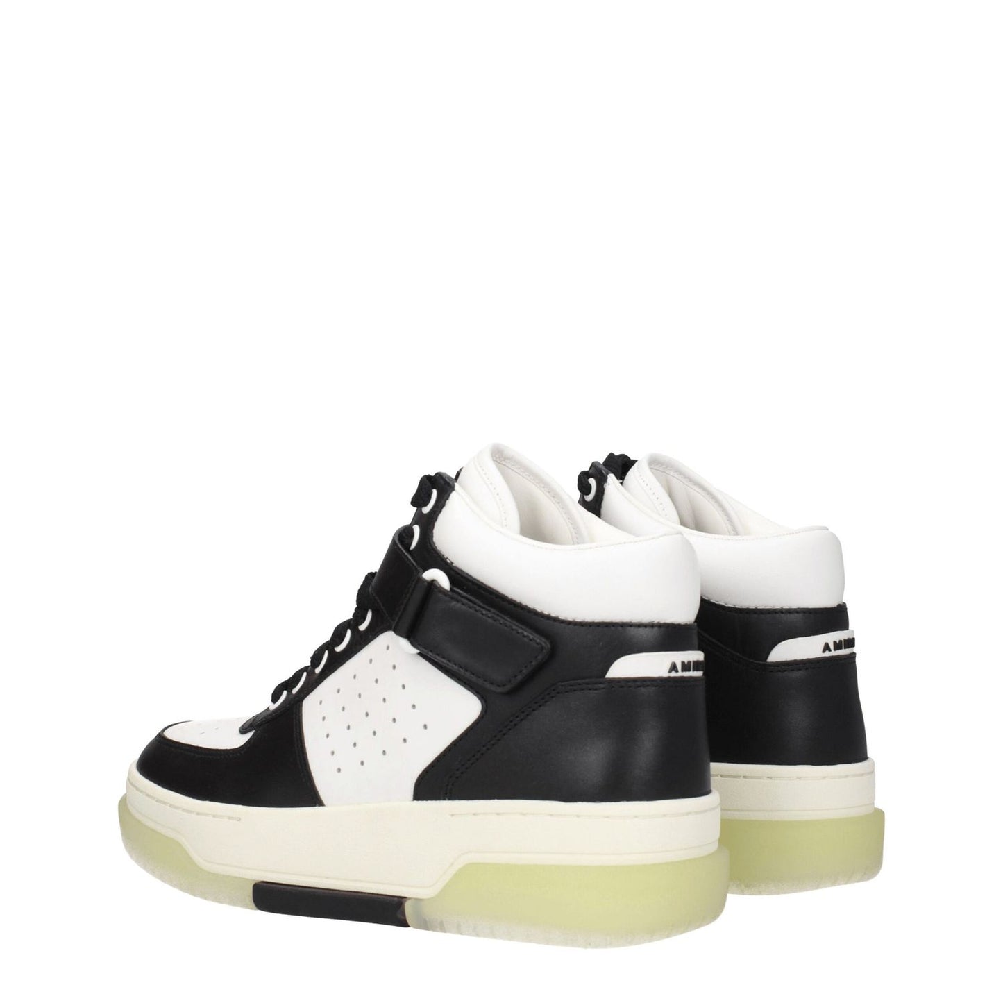 Amiri Black Leather High Top Sneakers