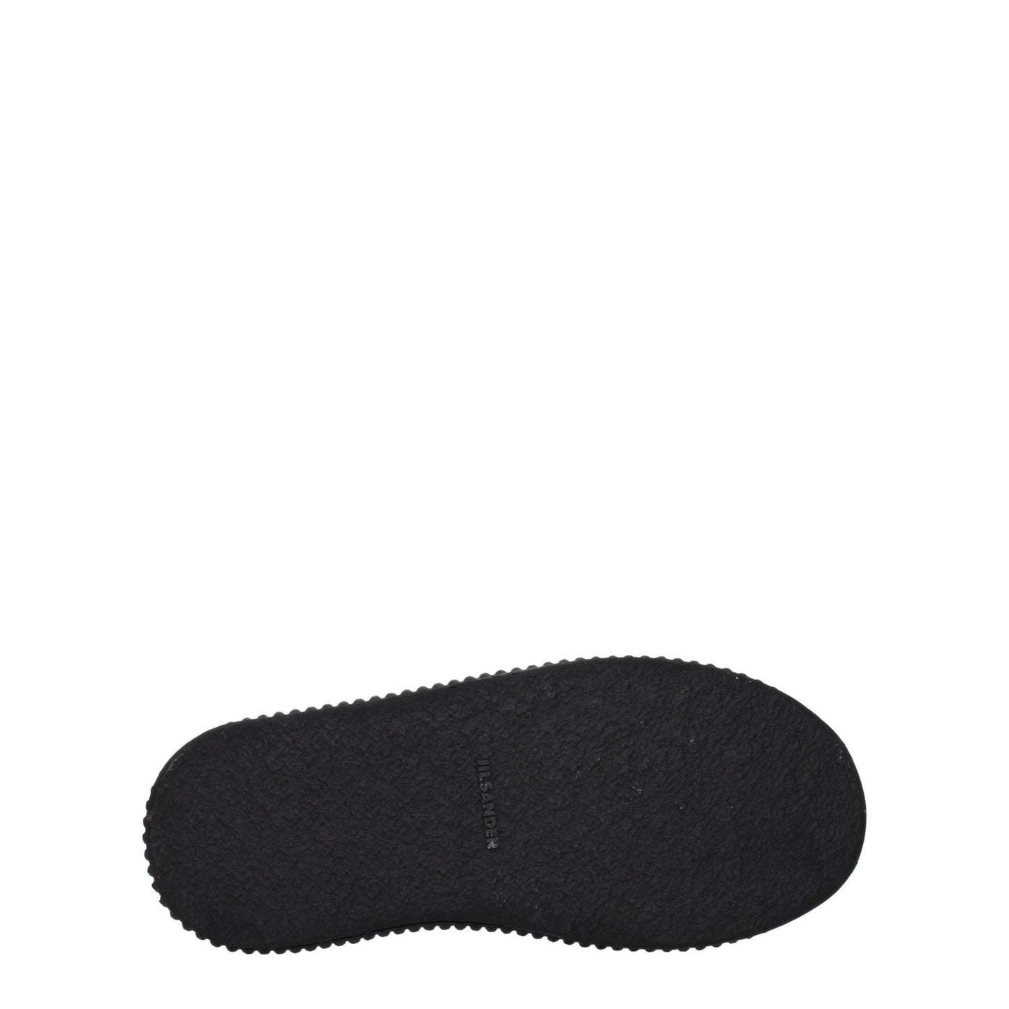 Jil Sander Black Fabric Chunky Sneakers