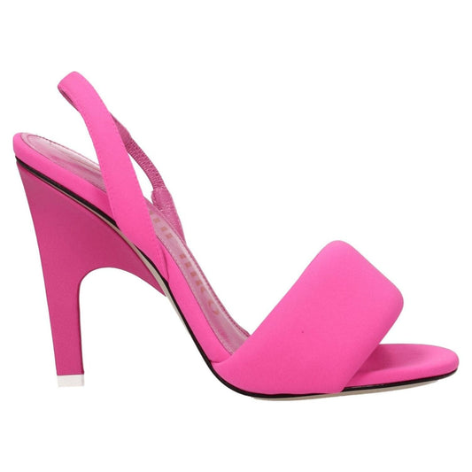 The Attico Pink Fabric Stiletto Heels Sandals TH-8547356147977-EU36/US6