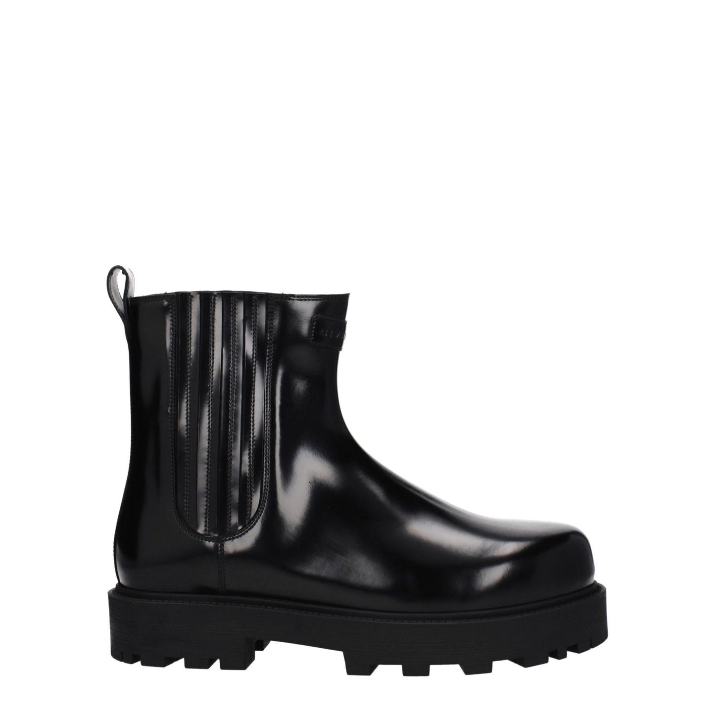 Givenchy Black Leather Ankle Boots