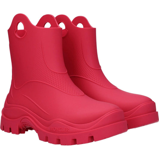 Moncler Pink Cotton Ankle Boots MO-8547435020553-EU36/US6