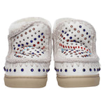 Mou White Leather Ankle Boots MO-8547457007881-EU36/US6