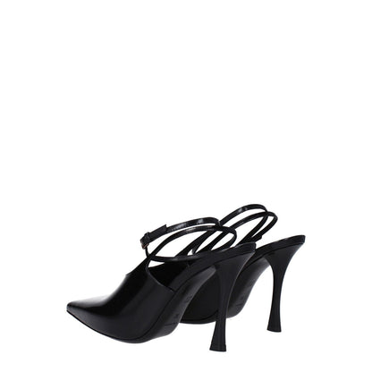 Givenchy Black Leather High Heel Pumps