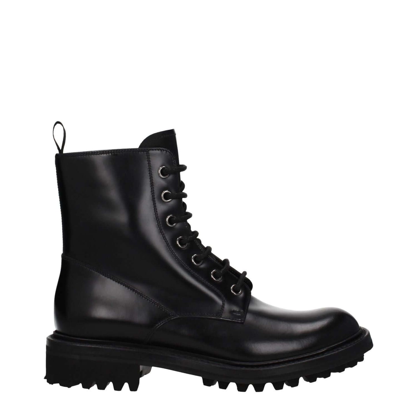 Church's Black Leather Ankle Boots