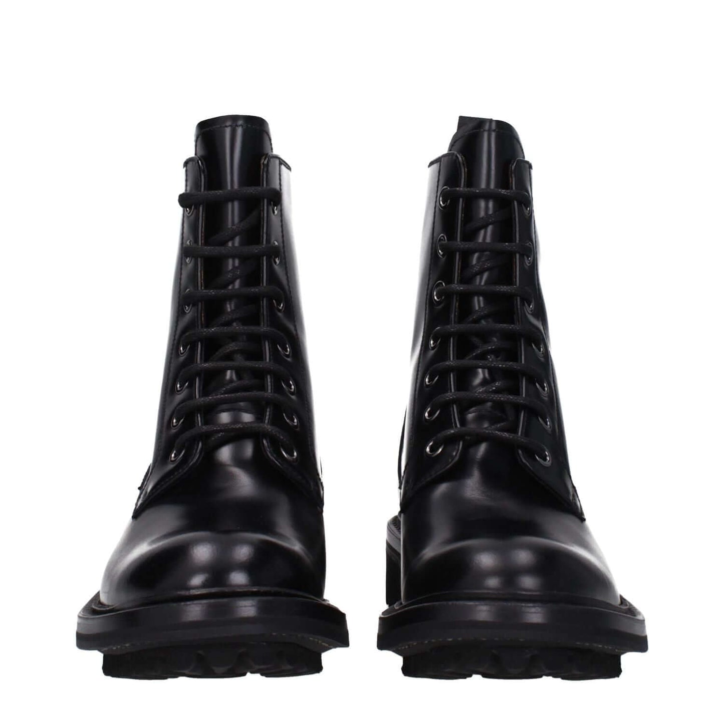 Church's Black Leather Ankle Boots