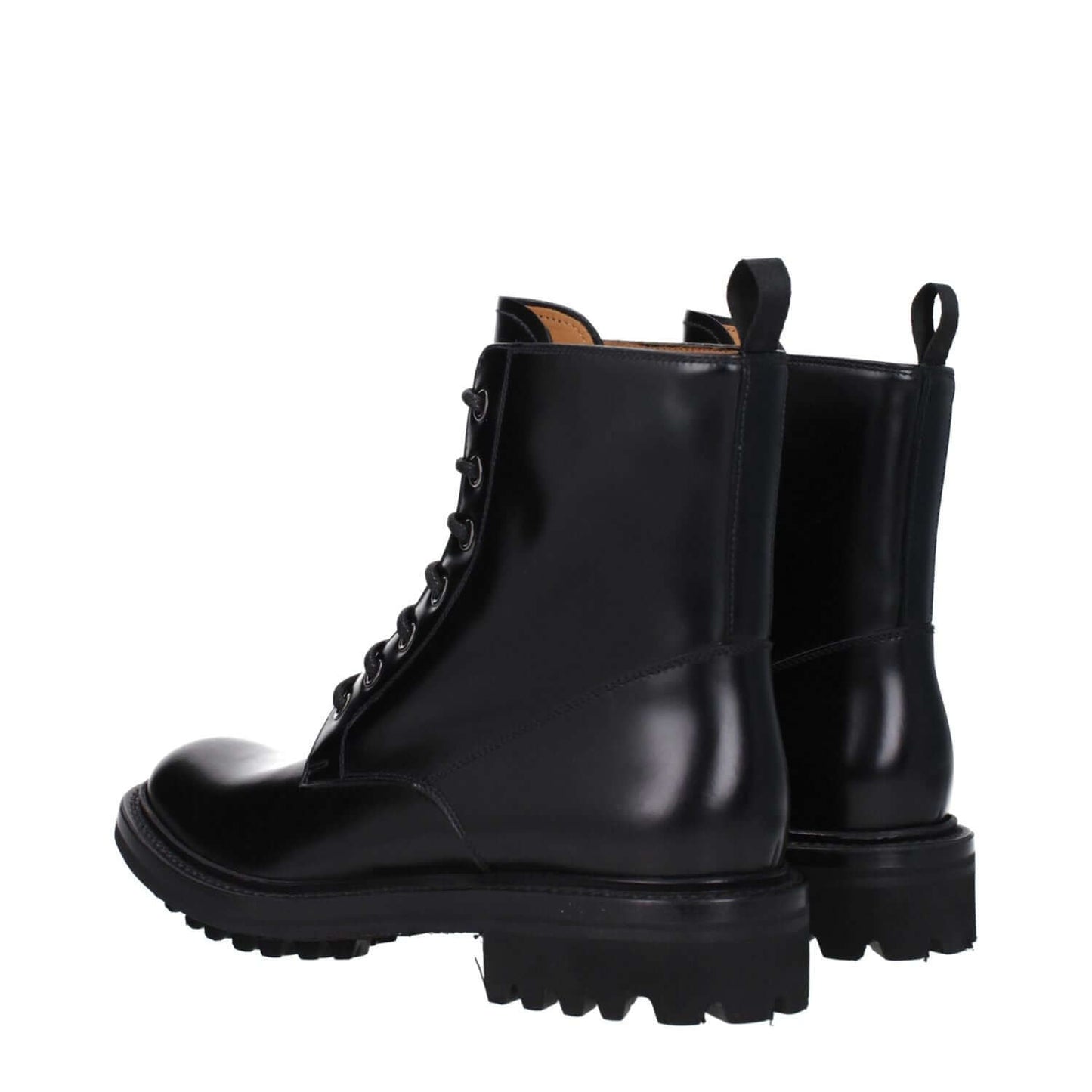 Church's Black Leather Ankle Boots