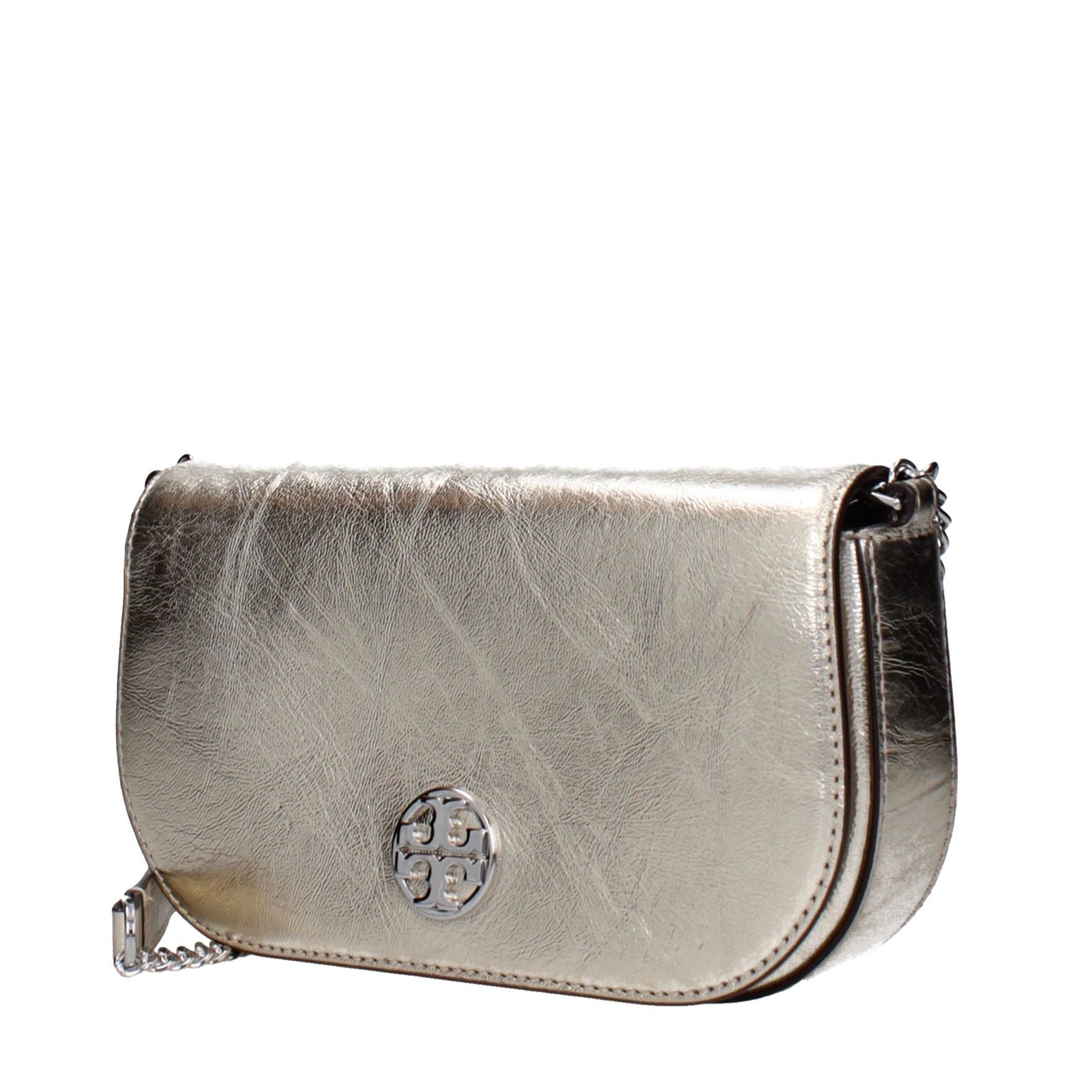 Tory Burch Gold Leather Crossbody Bag