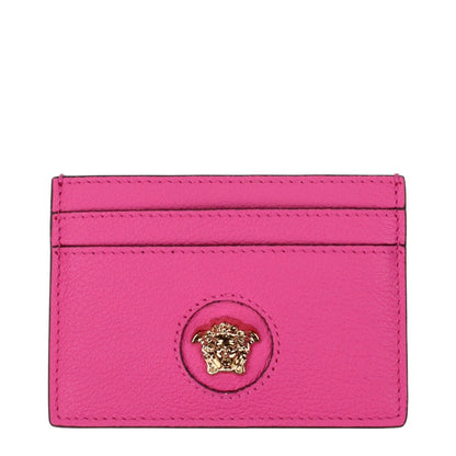 Versace Pink Leather Cardholder