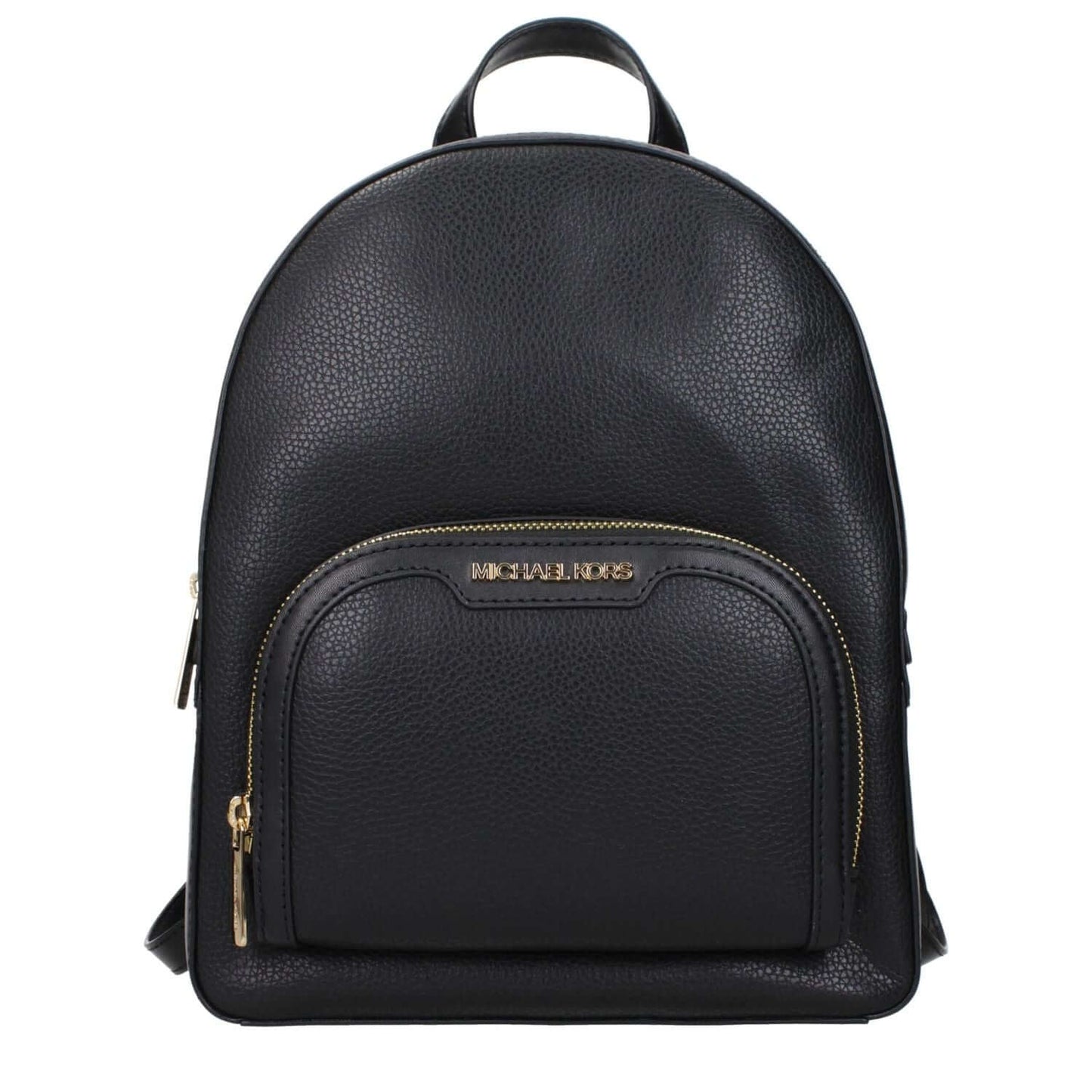 Michael Kors Black Leather Backpack with front logo and adjustable straps, MPN 35S2G8TB2LBLACK, code F83865