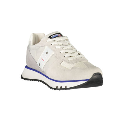 Blauer Gray Leather Men Sneaker
