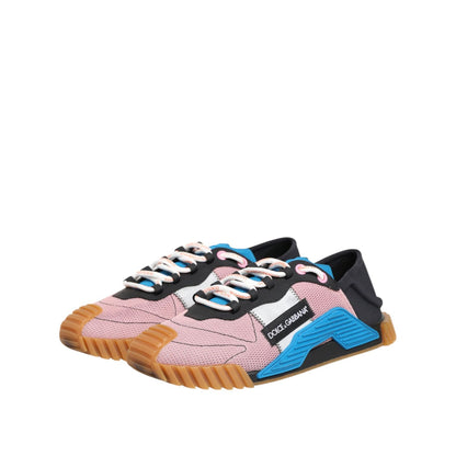 Dolce & Gabbana Multicolor Low Top NS1 Men Sneakers Shoes