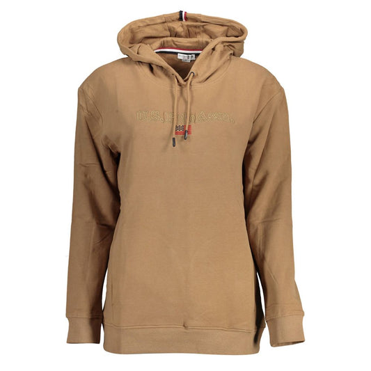 U.S. POLO ASSN. Brown Cotton Sweatshirt