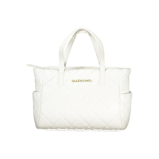 Mario Valentino White Polyethylene Handbag VA-32644