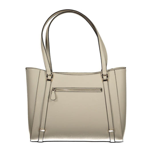 Guess Jeans Beige Polyethylene Handbag